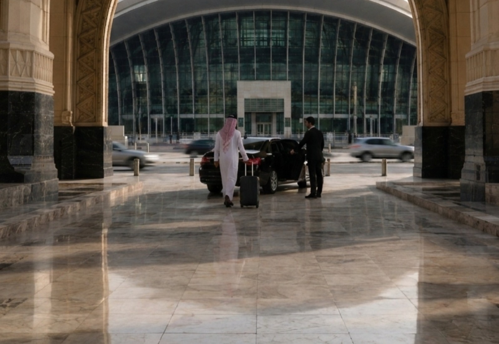 التوصيل من وإلى المطار
